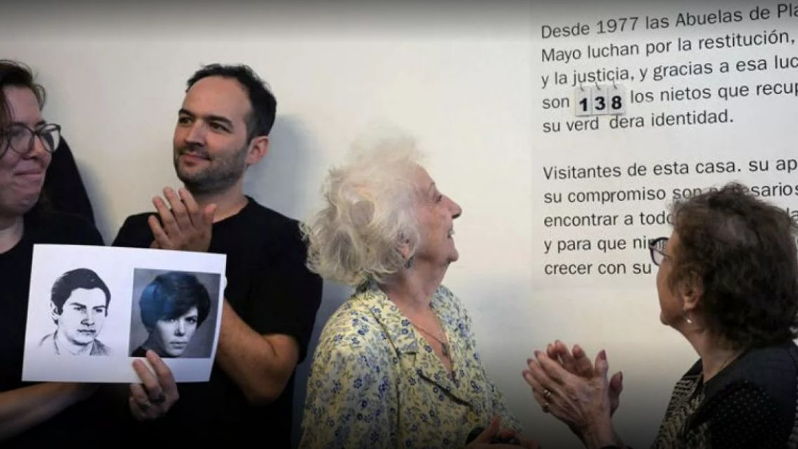 Abuelas de Plaza de Mayo anunció la recuperación del nieto 138: quién es