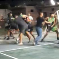 Batalla campal en La Esperanza por un partido