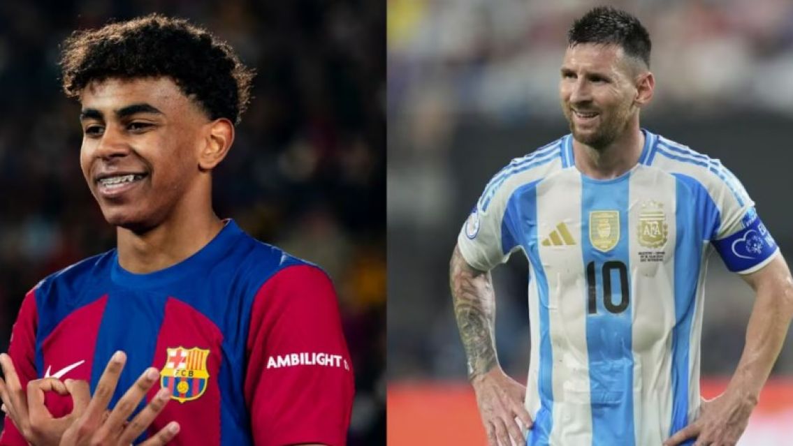 Lamine Yamal eligió a Lionel Messi como el mejor jugador del mundo: "La facilidad"