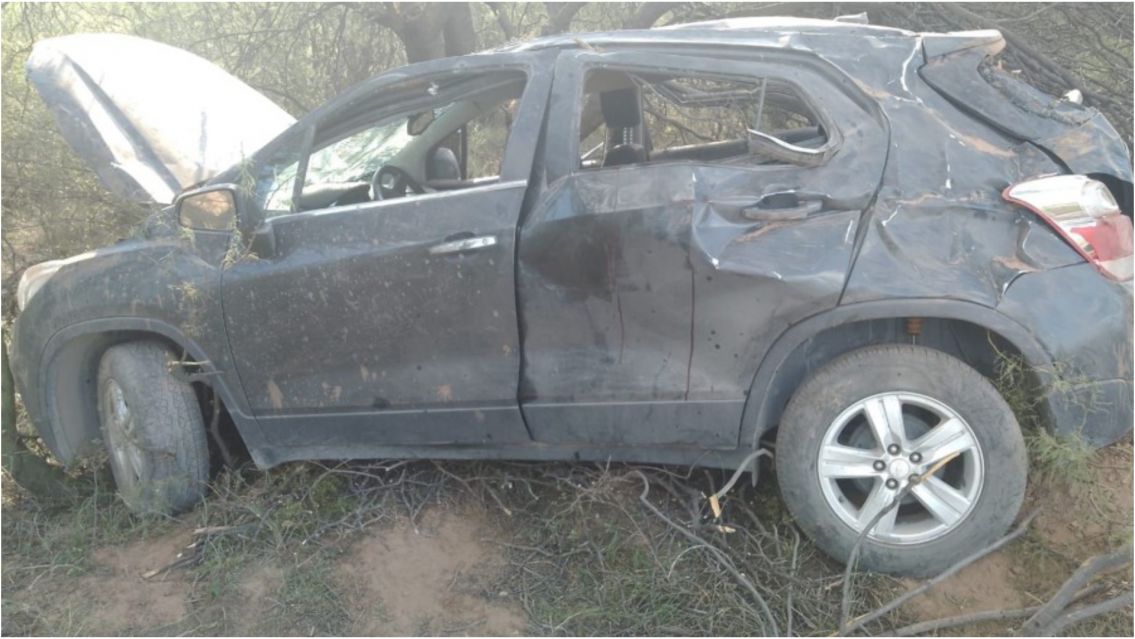 Volcó una familia norteña en la ruta: murió un nene de 11 años