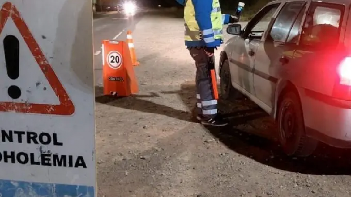 "¡¿Va soplá o no?!" La Vial le pedía por favor que colabore con la pipeta