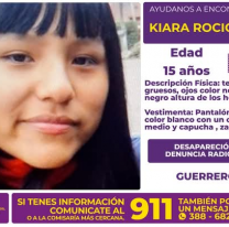 Kiara Roc&iacute;o Galian: b&uacute;squeda desesperada de una adolescente de 15 a&ntilde;os