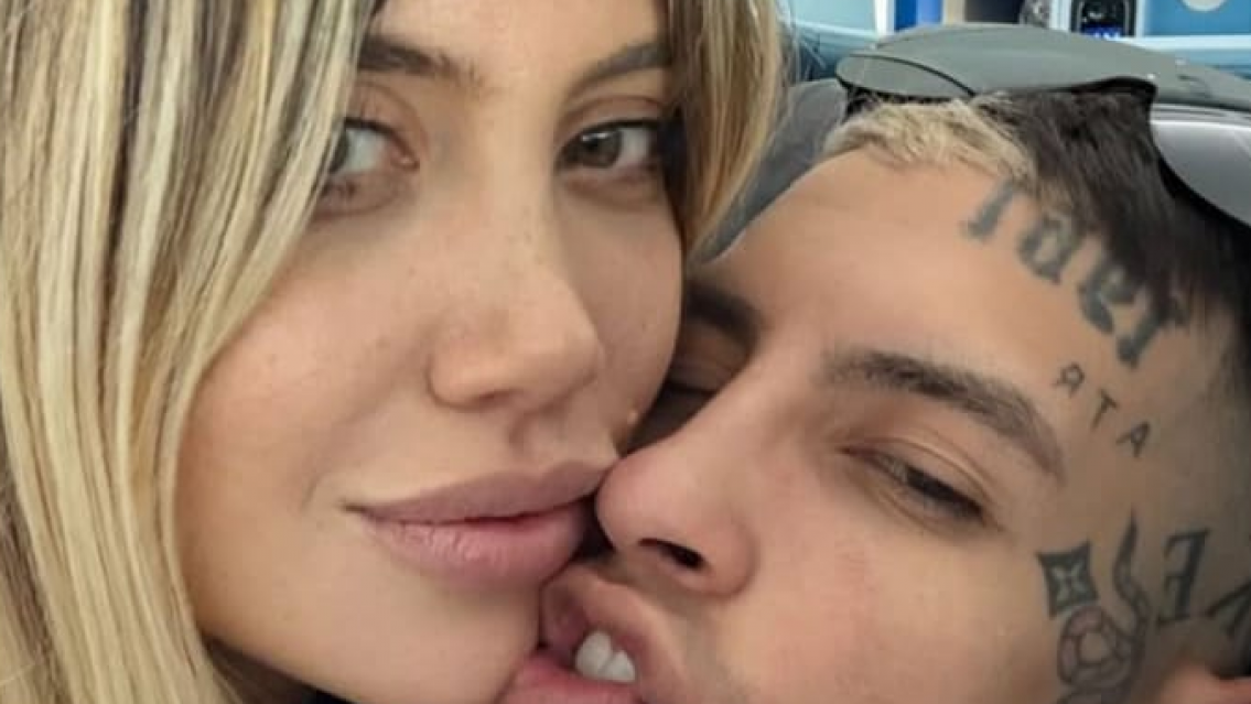 Se separaron Wanda Nara y L-Gante: ella tierna y �l furioso. Los detalles