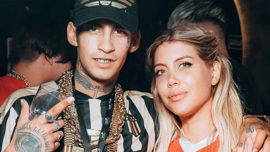 El papá de L-Gante fulminó a Wanda Nara, le dijo que es "como el carbón"