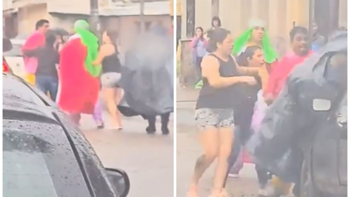 Los "reyes jujeños": en vez de regalos reparten piñas