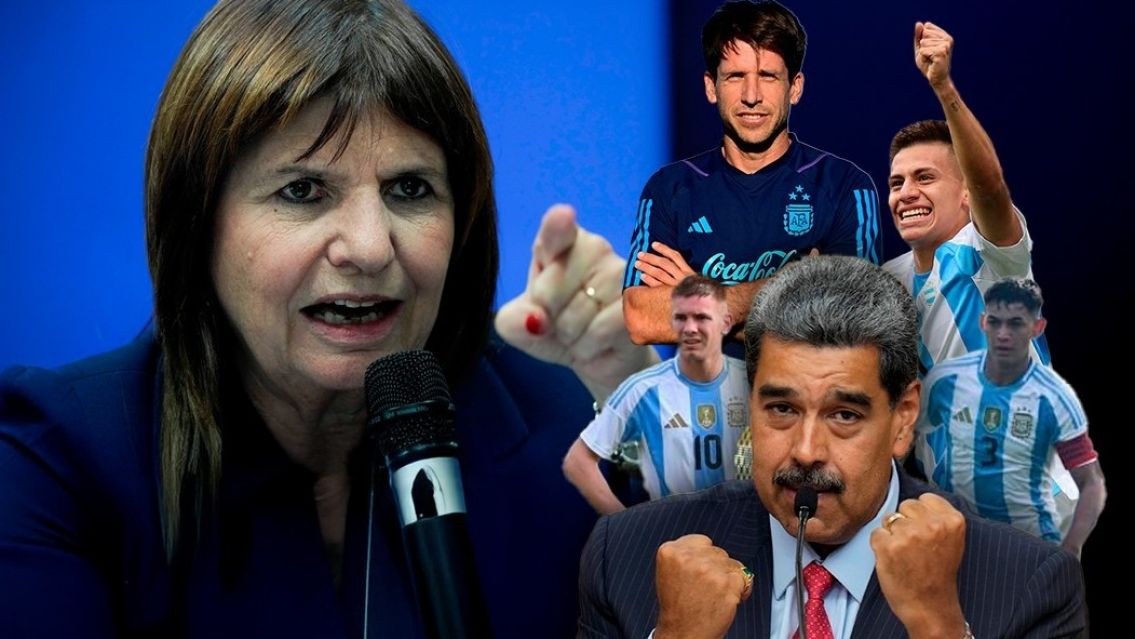 Patricia Bullrich alert� sobre el viaje de la Selecci�n argentina Sub 20 a Venezuela: "Los pueden secuestrar"