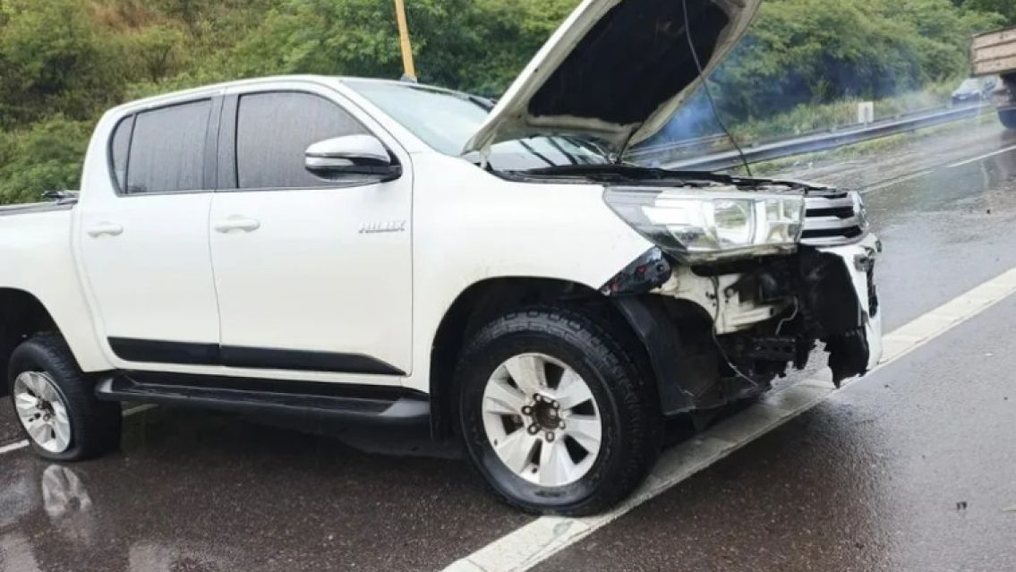 Brutal choque en la ruta 9 por las lluvias en Jujuy: Circular con precauci�n