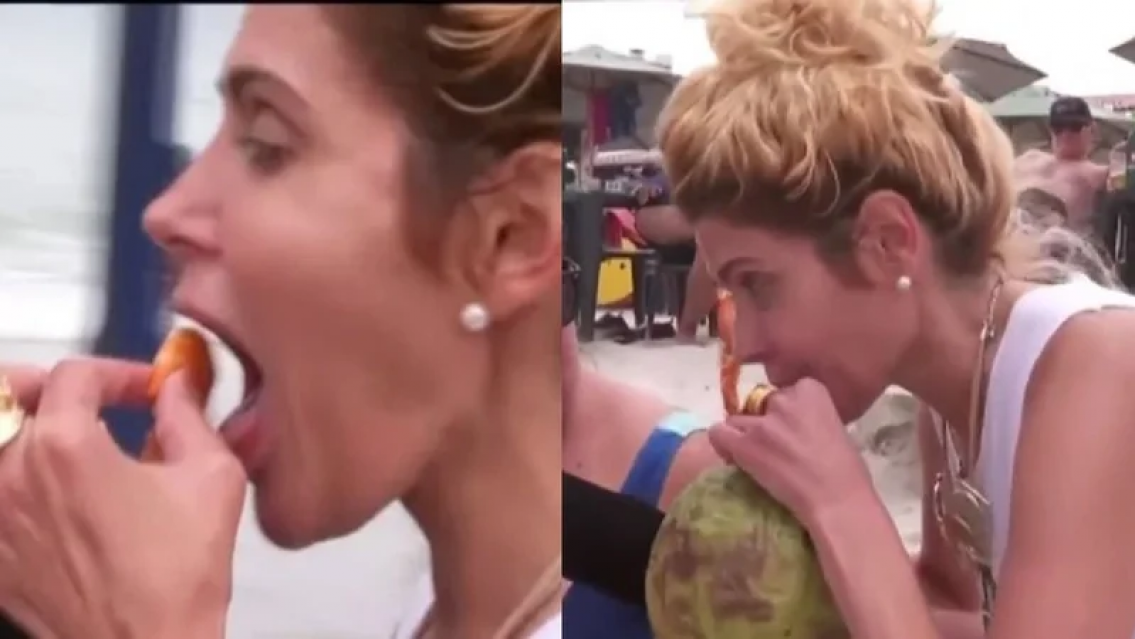 La periodista de Canal 13 se atragantó y pasó lo peor