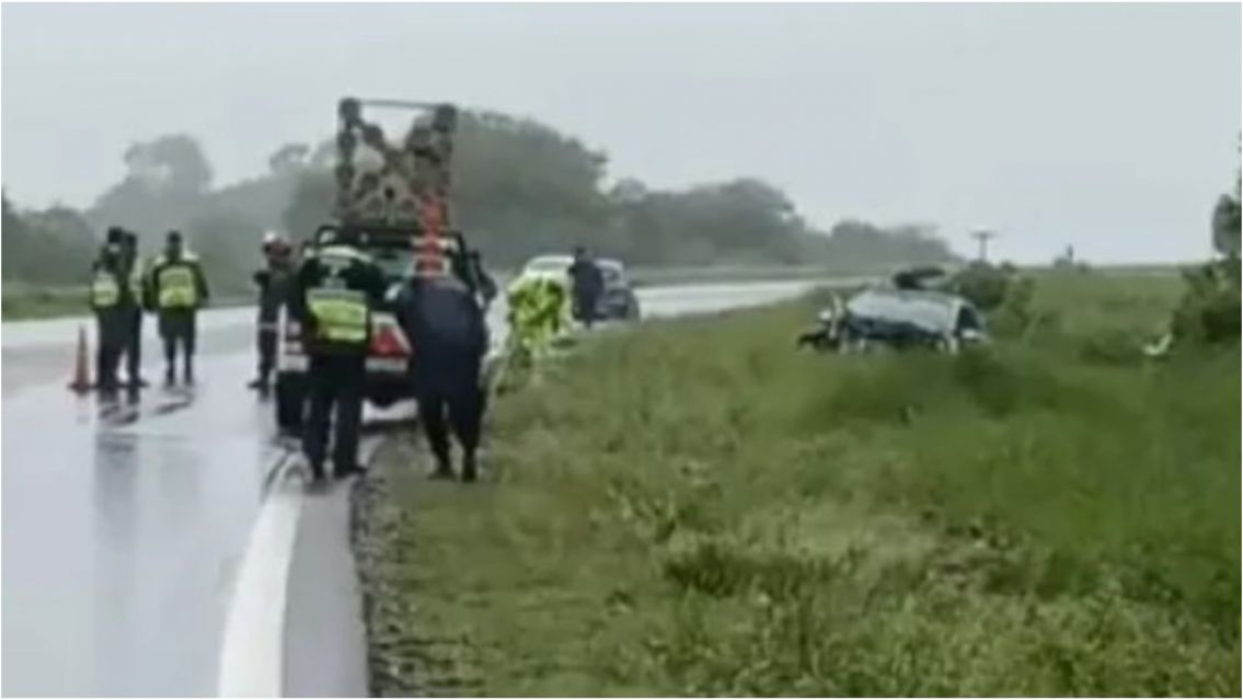Se les reventó el neumático en Ruta 34 y chocaron: hay una fallecida