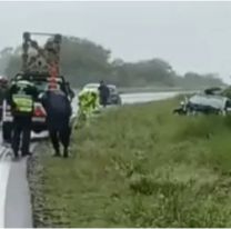 Se les revent&oacute; el neum&aacute;tico en Ruta 34 y chocaron: hay una fallecida
