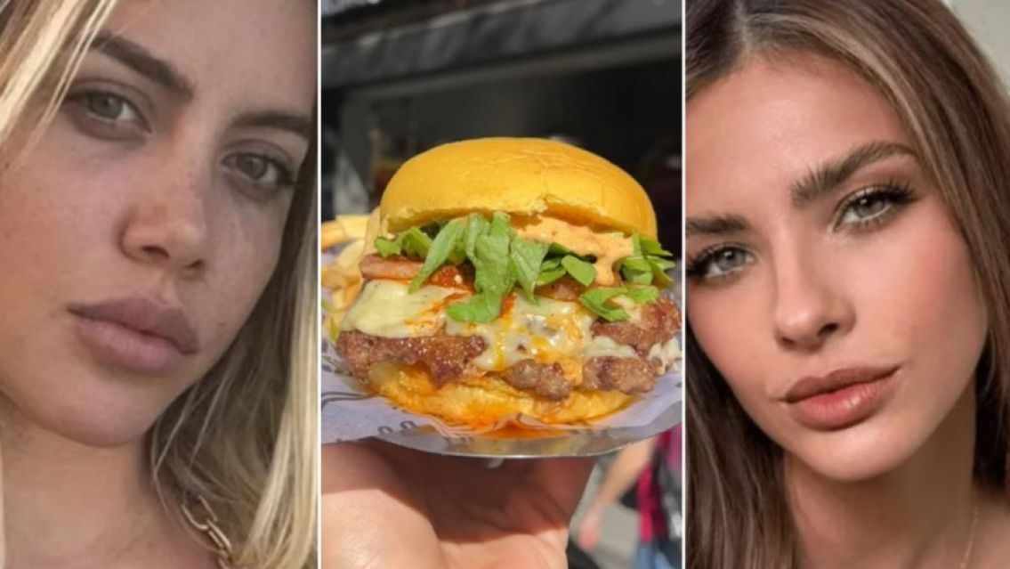 Furor por las hamburguesas "a la Wanda" o "a la China": ¿Cuál te comerías?