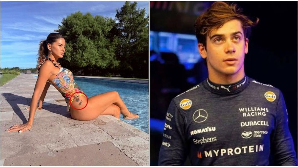 La China Su�rez habr�a tapado un tatuaje en homenaje a Franco Colapinto