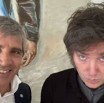 El mensaje de Javier Milei tras reunirse con Luis Caputo en Olivos: "Milagro económico"