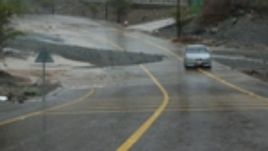 Las lluvias provocaron cortes en las rutas provinciales 73 y 13, en el norte de la provincia