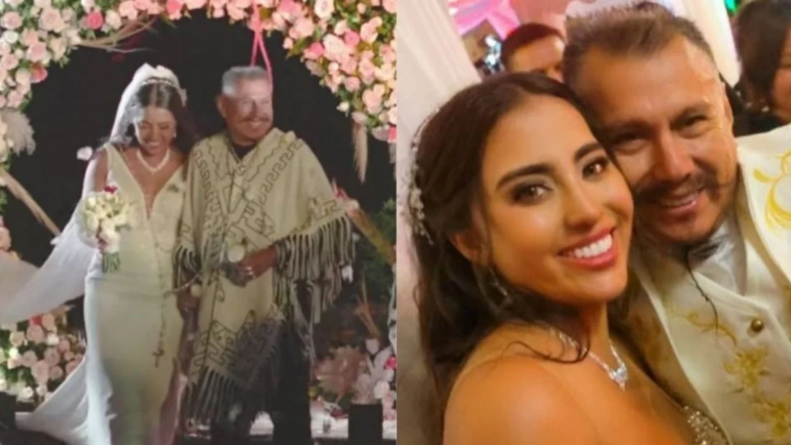 "Cuánto te soñé": el momento más emotivo del casamiento de uno de Los Kjarkas