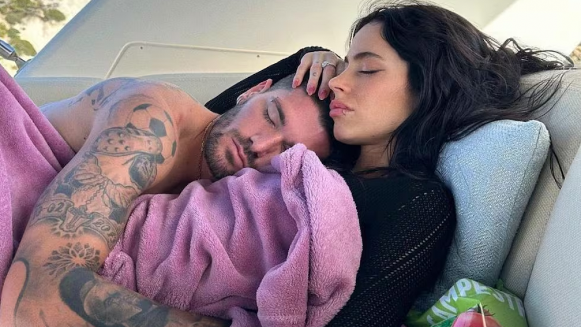 Rodrigo De Paul se enteró del romance de Tini con Young Miko y al toque hizo esto: