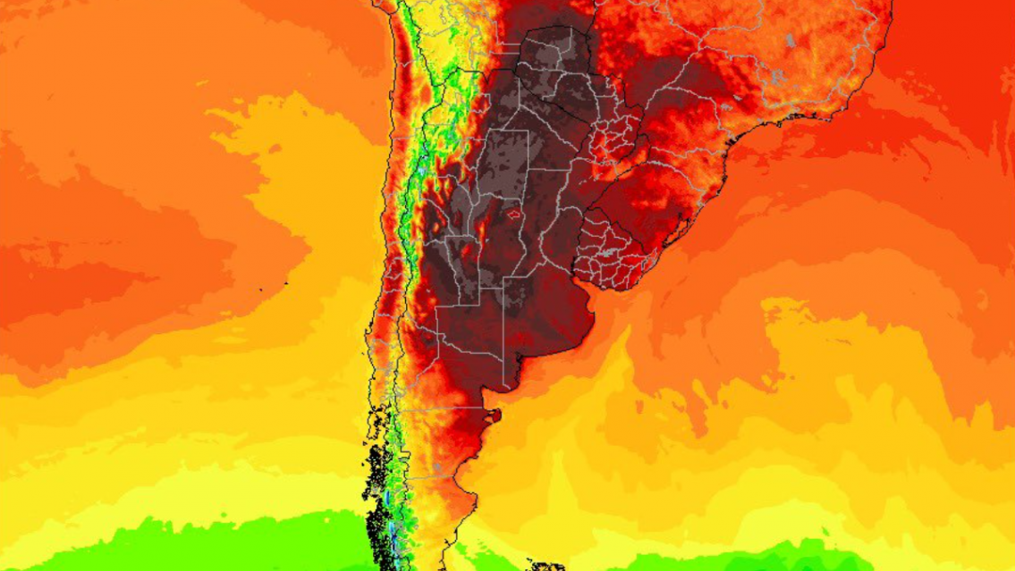 OLA DE CALOR: las provincias argentinas que ya est�n sintiendo la ebullici�n