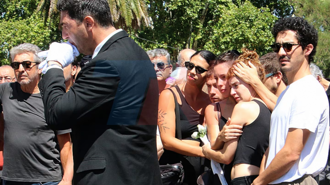 Así fue el entierro de la hermana de Ricardo Darín