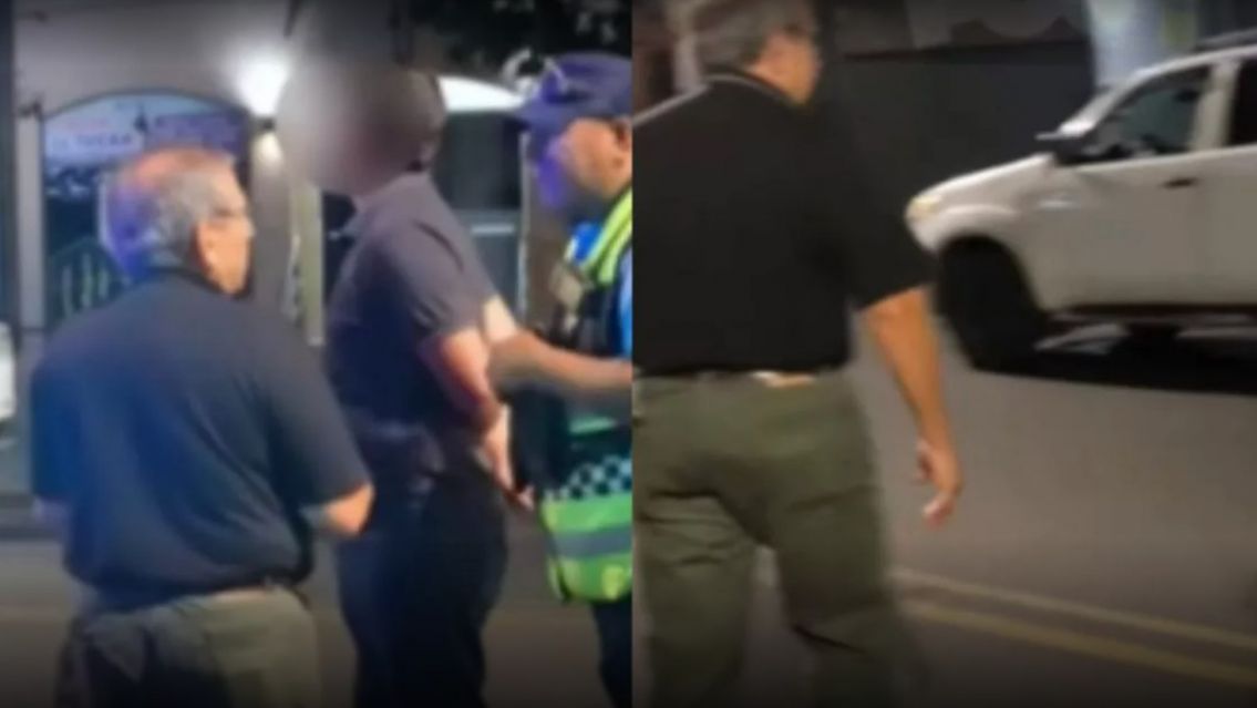  Qued� todo grabado: turista borracho arm� un esc�ndalo 