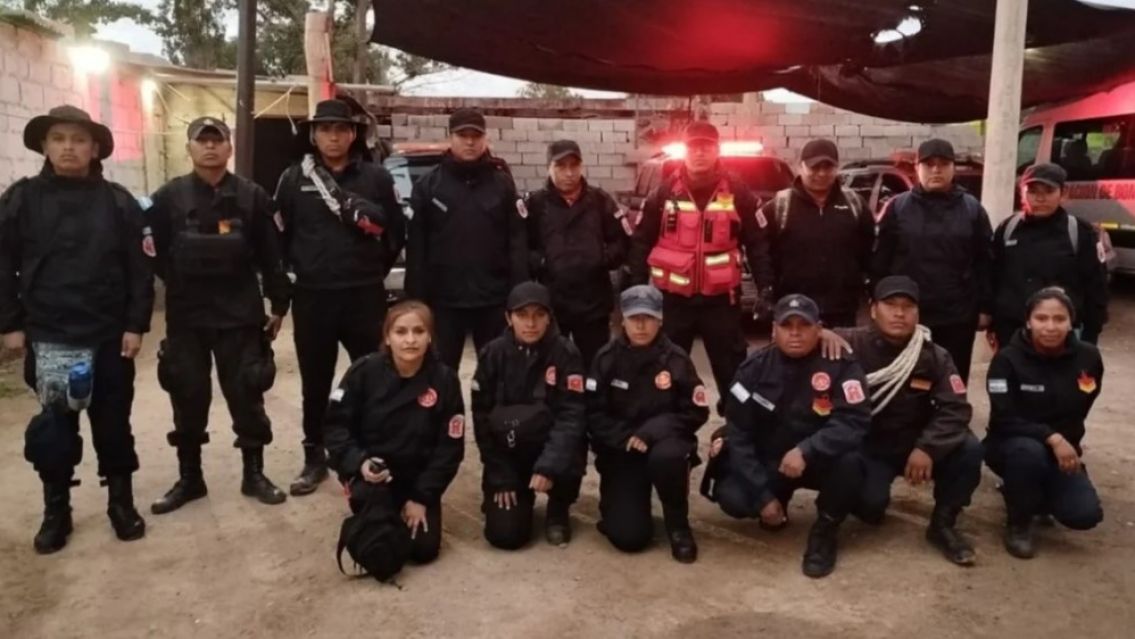 Desesperación en una peregrinación jujeña: bomberos salvaron a un hombre