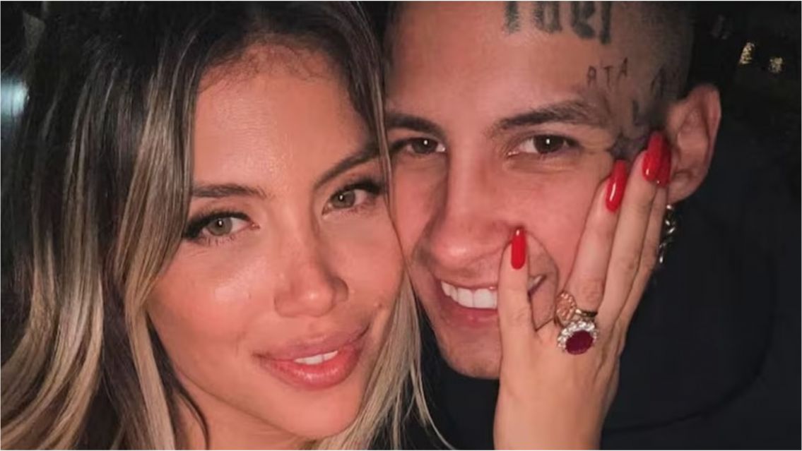 �Reconciliados? Afirman que Wanda y L-Gante se encontraron en un boliche