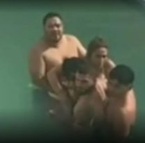 Alquilaron una casa en Brasil y tuvieron que saltar a la pileta del miedo: qu&eacute; pas&oacute;