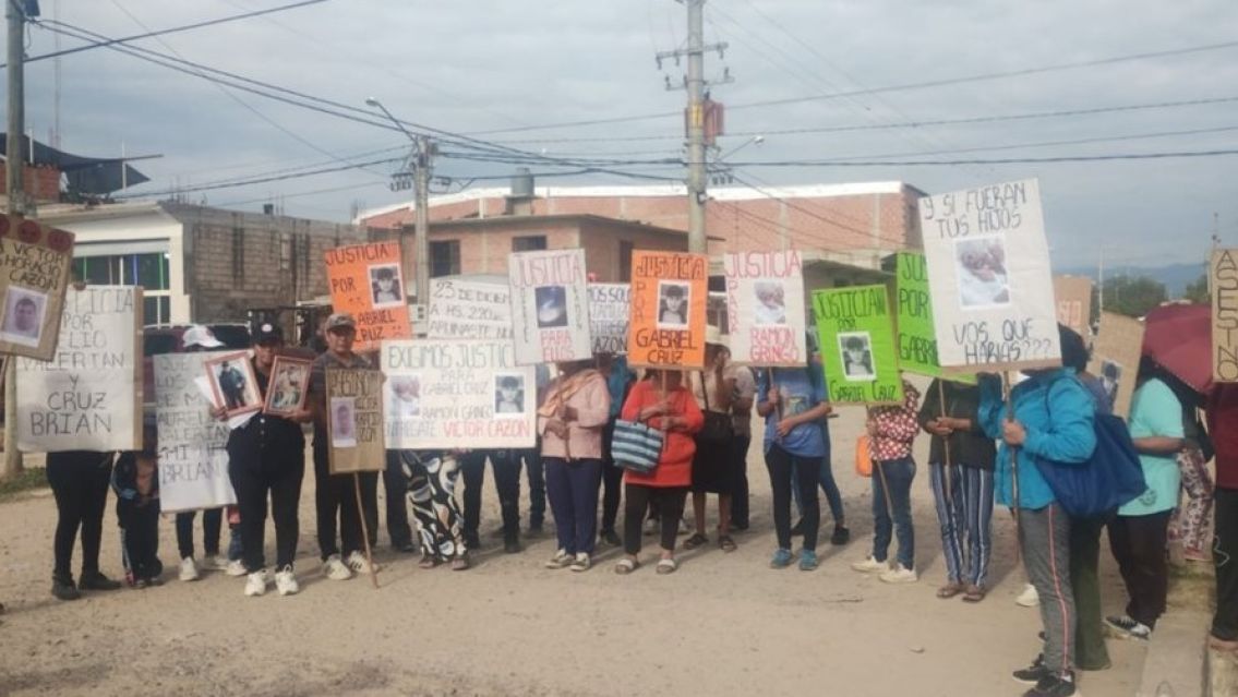  Perico: "�Basta de muertes en la ruta 45!", piden los vecinos entre l�grimas y bronca