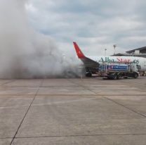 Tensión en Jujuy con un vuelo de FlyBondi: había humo por todos lados