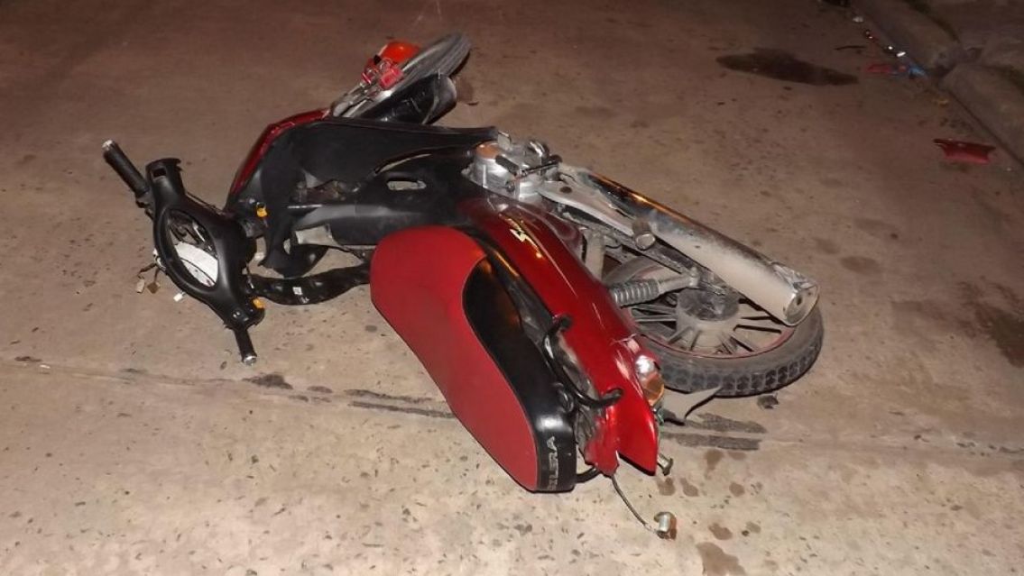 Murió una beba de 8 meses: iba en moto con su mamá