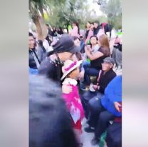 El idolo boliviano que apareció en una plaza de Jujuy