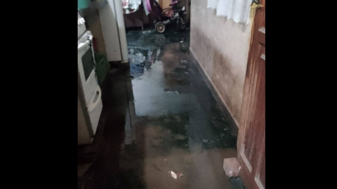 Desesperación en Calilegua por las inundaciones que provocó el temporal