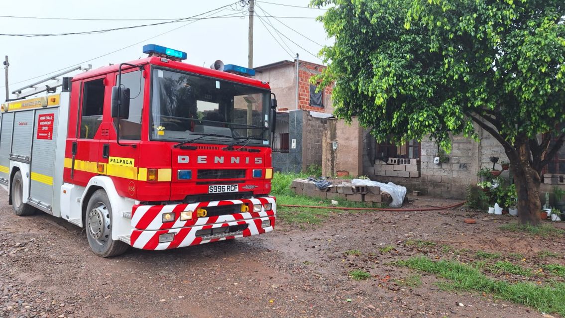 Humo y tensión: vecinos de Palpalá se despertaron muy asustados