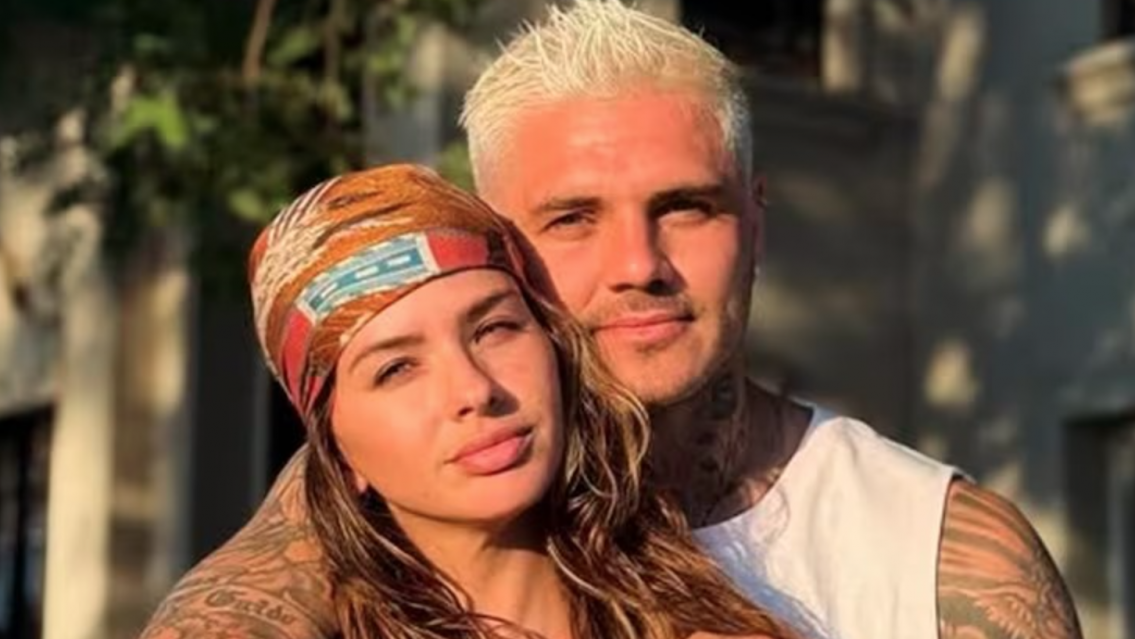 Icardi enamorad�simo: as� present� a la China Su�rez a su familia