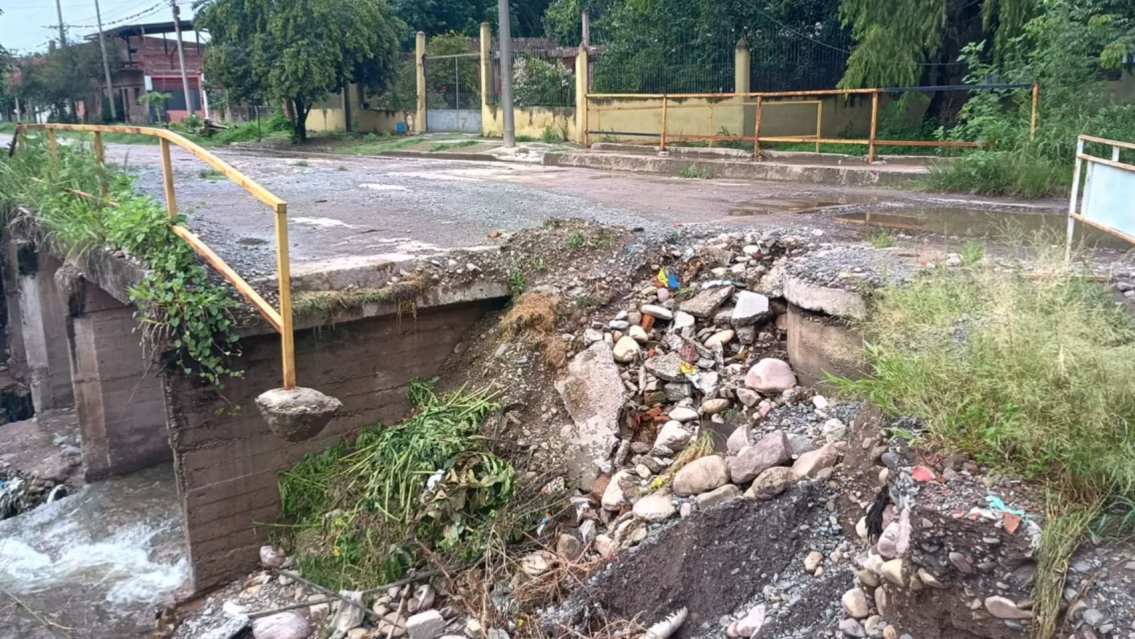 Vecinos de Palpalá reclaman por otro puente destruido desde hace más de un año