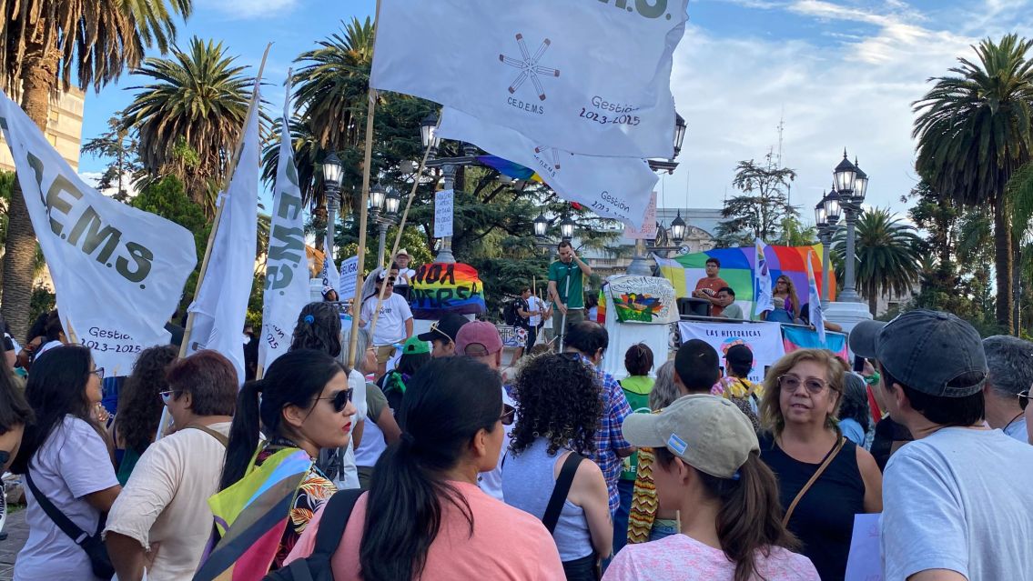 As� fue la marcha Federal antifascista y antirracista en Jujuy