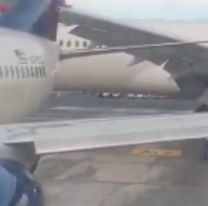 [URGENTE] Terrible accidente entre dos aviones en pleno aeropuerto: los detalles