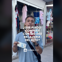 Una banda de cosas: qué podés comprar con $20.000 en la Feria del Alto