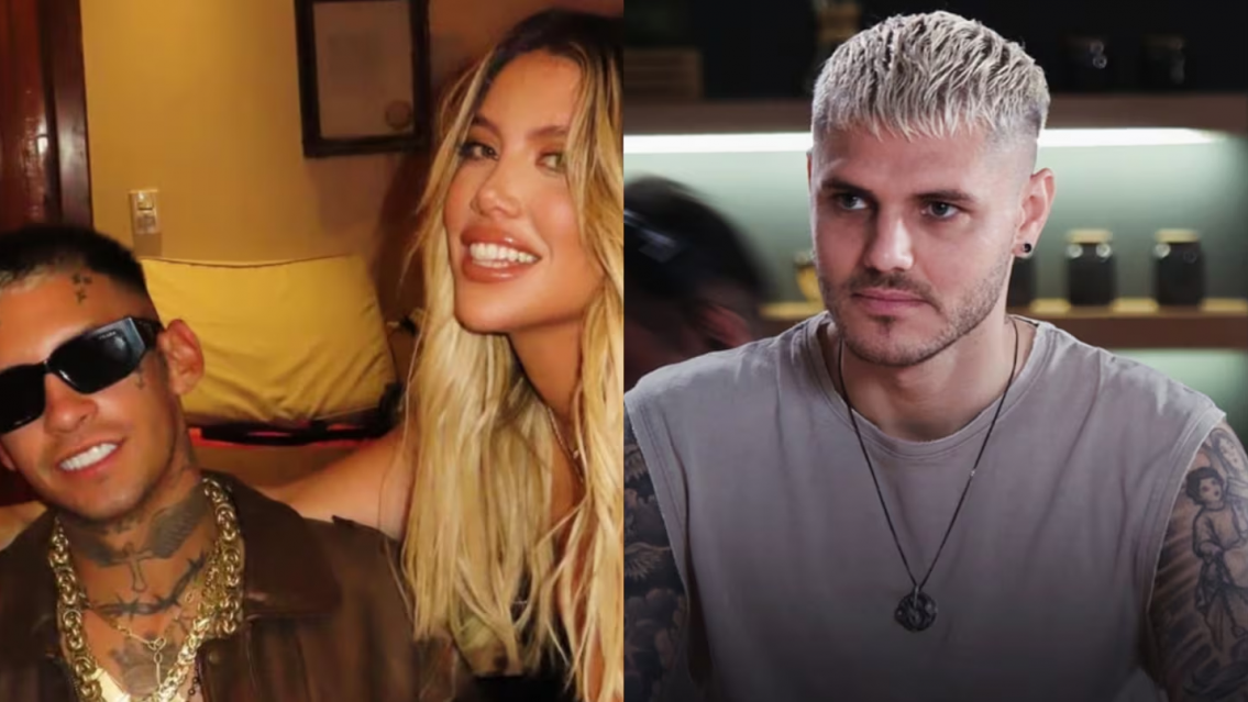 Le da donde m�s le duele a Mauro: esto har� Wanda Con L-Gante el 14 de febrero