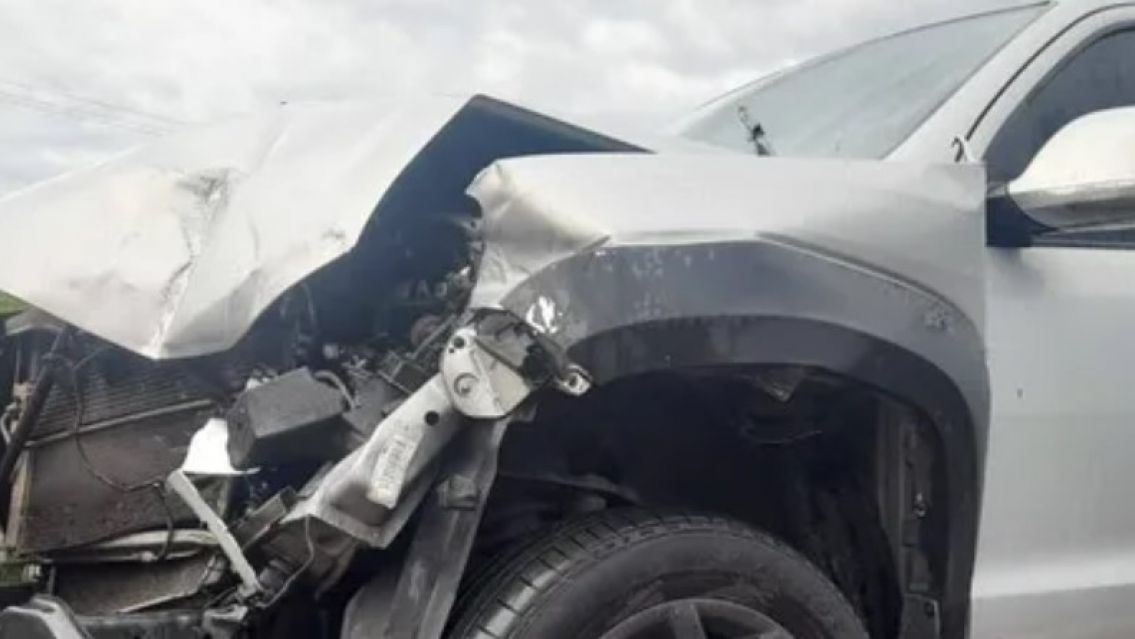 Otro violento choque en ruta 9: uno iba re machado