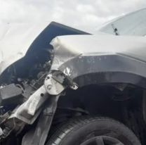 Otro violento choque en ruta 9: uno iba re machado