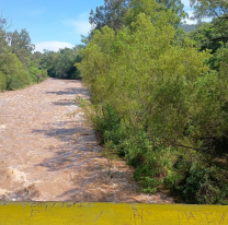 Chocolatada: así quedó el Río Zapla tras el temporal en Jujuy