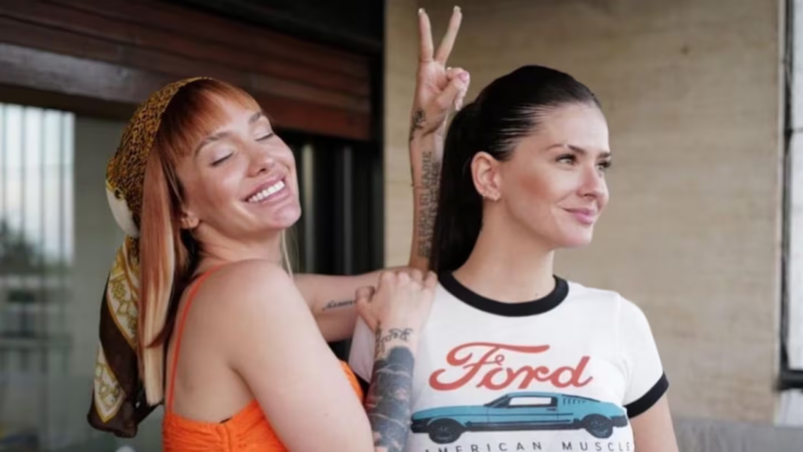 Estaba todo bien hasta que la China "se zaf�", qu� pas� entre las artistas