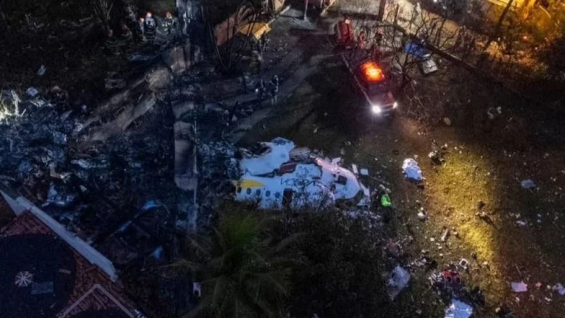 Revelaron quiénes son los hombres que murieron en el avión que se estrelló