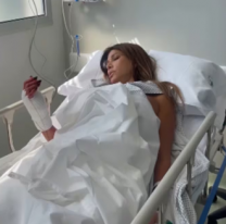 Preocupa la salud de Catherine Fulop, la foto desde el sanatorio: