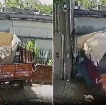 Chocó el frente de una casa el fletero que se descompensó al volante y murió