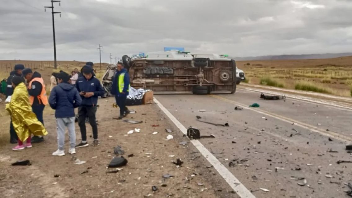 Una mujer murió tras el violento choque en Jujuy sobre la Ruta Nacional 9