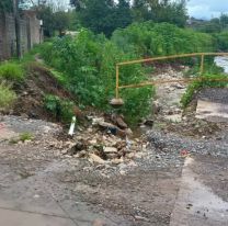 Vecinos de Palpalá estallaron contra el Intendente por un puente roto: "Pasó más de 1 año"