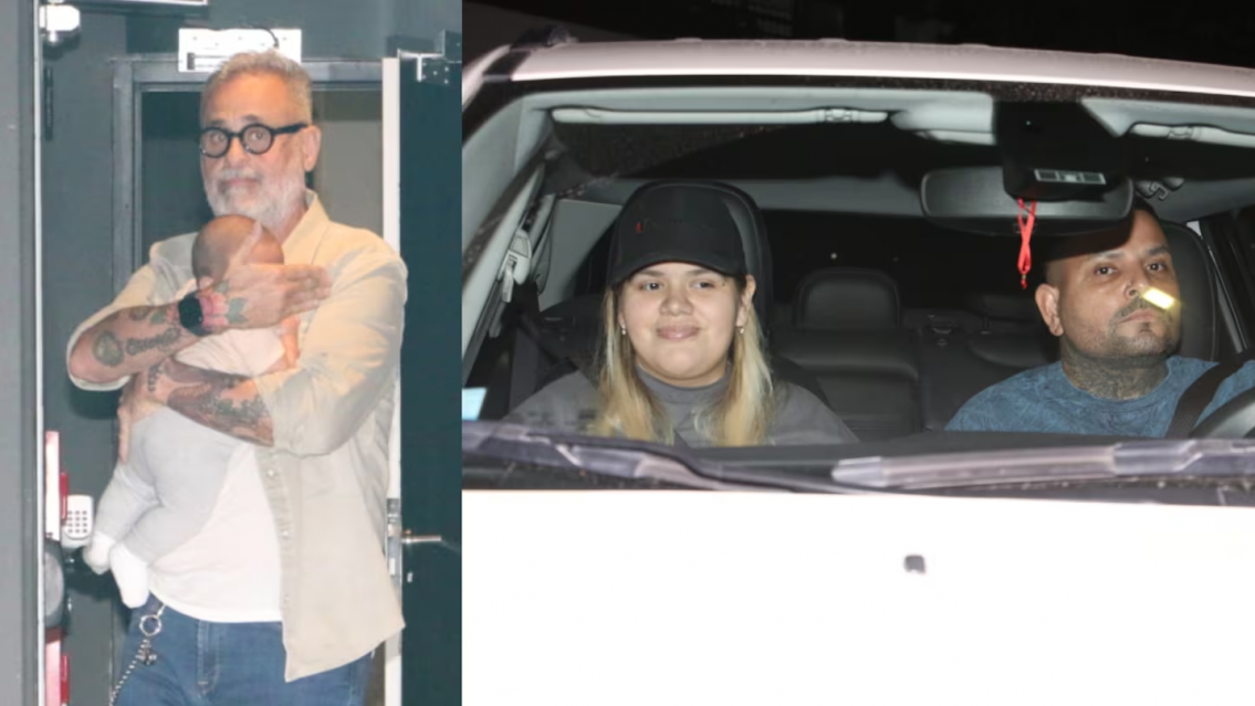 More Rial en libertad: así se reencontró con su hijo Amadeo