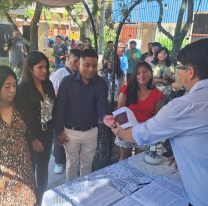 Parejas dieron el "s&iacute;" en Jujuy por el D&iacute;a de los enamorados