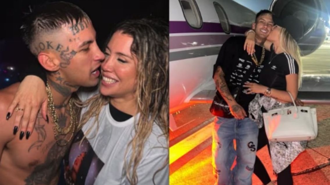 L-Gante despert� a Wanda Nara a las 8 de la ma�ana con un regalo de San Valent�n imperdible